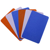 Kuber Industries Stone Design 6 Piece PVC Refrigerator Drawer Mat Set - White, Blue and Green - CTKTC22335